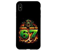 J'avais Six Ans Maintenant Je suis Sept 6 7 Kaiju 67 Meme 7e Anniversaire Coque pour iPhone XS Max