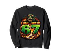 J'avais Six Ans Maintenant Je suis Sept 6 7 Kaiju 67 Meme 7e Anniversaire Sweatshirt