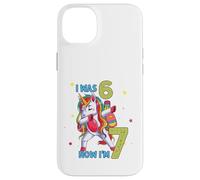 J'avais Six Ans, Maintenant Je suis Sept Licorne 67, mème, 7e Anniversaire, garçons Coque pour iPhone 14 Plus