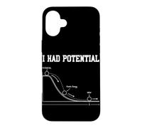 J'avais Un potentiel drôle de Physique, Un Nerd des Sciences de l'énergie Coque pour iPhone 16 Plus