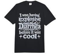 J'avais Une diarrhée Explosive Avant qu'il ne Soit Cool Comfort Colors Adult Heavyweight T-Shirt
