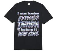 J'avais Une diarrhée Explosive Avant qu'il ne Soit Cool Comfort Colors Adult Heavyweight T-Shirt