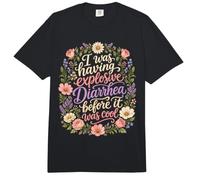 J'avais Une diarrhée Explosive Avant qu'il ne Soit Cool Comfort Colors Adult Heavyweight T-Shirt