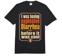 J'avais Une diarrhée Explosive Avant qu'il ne Soit Cool Comfort Colors Adult Heavyweight T-Shirt