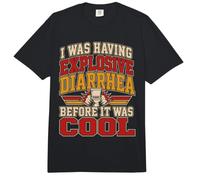 J'avais Une diarrhée Explosive Avant qu'il ne Soit Cool Comfort Colors Adult Heavyweight T-Shirt
