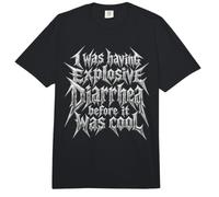 J'avais Une diarrhée Explosive Avant qu'il ne Soit Cool Comfort Colors Adult Heavyweight T-Shirt