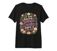 J'avais Une diarrhée Explosive Avant qu'il ne Soit Cool T-Shirt Haut de Gamme