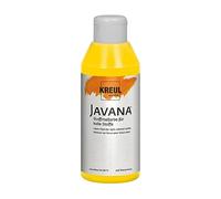 JAVANA 91312 - Tissu Peinture à tissu ensoleillé, bouteille de 250 ml, jaune doré