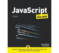 JavaScript, 3e édition Pour les Nuls - Eva Holland - First Interactive - broché - Manuel