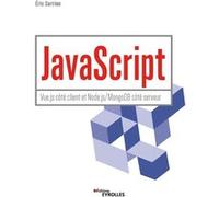 JavaScript - Vue.js côté client et Node.js/MongoDB côté serveur Eric Sarrion (Auteur)