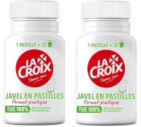 Javel En Pastilles La Croix - Boîte de 40 Pastilles - Lot de 2 - Vendu Par Lot - Offre Spéciale