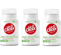 Javel en pastilles La Croix - Boîte de 40 Pastilles - Lot de 3 - Vendu Par Lot - 120 Pastilles
