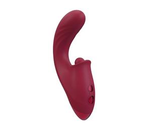 Javida 3 Function Thrusting Vibrateur Red 17,8 cm