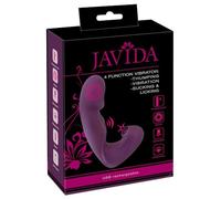 JAVIDA 4 vibrateur de fonction Vibromasseurs rabbit Violet 18.0 cm/2.6-3.6 cm