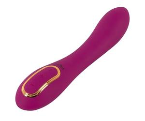 Javida Inflatable Vibrateur Purple/Gold 21,1 cm
