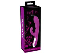 Javida - vibromasseur clitoridien chauffant - silicone rose