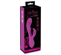 JAVIDA Vibrateur de lapin battant Vibromasseurs rabbit Violet 23.3 cm/2.2-3.7 cm