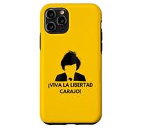 Javier Milei - Peluca Milei - Vive la liberté Carajo ! Coque pour iPhone 11 Pro
