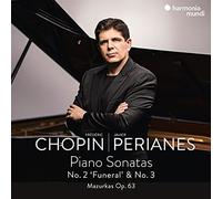 JAVIER PERIANES - FREDERIC CHOPIN PIANO SONATAS NO. 2 FUNERAL - CD - F123z