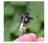 JAVJIYAI 10mm 2-Phase 4-Wire Planetary Gear Stepper Electronic Starter DC5V Reduction Stepping Electronic Starter DIY Robot Monitor Gear Ratio 1:19