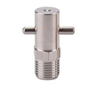 JAVJIYAI 2pcs M6x1 Nickel Plated Brass Pin Type Hook Grease Zerk Nipple Fitting Boat