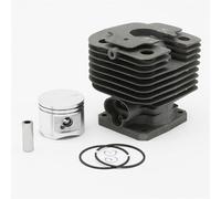 JAVON Jeu de Pistons Cylindre 40MM 42MM et 44MM for Stihl FS400 FS450 FS480 FS 400 450 480, Outils de Jardin, Coupe-Herbe, pièce de Rechange 41280201211 kit Cylindre-Piston (Size : FS450 42MM)