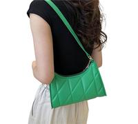 Javoryxh À Bandoulière Fourre-tout Matelassé Polyvalent Couleur Unie Aisselles En Cuir Pour Fille Femmes À Main De Mode Fabriqué Avec Du Cuir PU