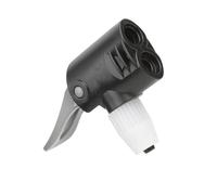 Javoryxh Adaptateur De Pompes À Air À Double Tête Vannes D'adaptation Tuyau Buse Pompe pour Vélos Raccord Pompe Rapide Pièces Gonflage Vélo Route