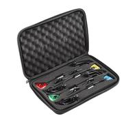 Javoryxh Alarme De Pêche Échangistes Carpe Outil Éclairé par LED Indicateurs Morsures Accessoire D'alarme Pêche