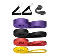 Javoryxh Bandes De Résistance pour Hommes Et Femmes Ensemble D'entraînement D'assistance À La Traction Bande Mobilité Dynamophilie Bandes Extensibles Yoga