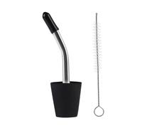 Javoryxh Bec De Bouilloire Camping en Plein Air Filtre À Café Goutte À Goutte Becs Tube D'extension avec Couvercle Protection Nettoie Les Raccords Brosse Rallonge Bec Bouilloire Tuyau