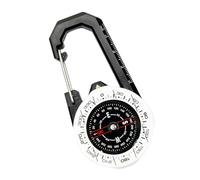 Javoryxh Boussole Professionnelle À Boucle D'extérieur Mousqueton Étanche Outil De Guidage Directionnel Portable Mousqueton