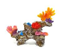 Javoryxh Bricolage Résine Aquariums Simulation Récif De Corail Paysage Simulation d'eau Mode Coloré Corail Ornement Aménagement Paysager Décoration