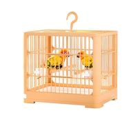 Javoryxh Cage D'habitat pour Oiseaux Spacieuse Un Repos Sûr Et Confortable avec Mangeoires Et Perchoir Oiseaux De Balcon Extérieur