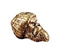 Javoryxh Chapeau en Laine Tête De Accessoire Charme Porte-clés Fait À La Main Pendentifs Accessoires Lanière Paracorde Fournitures Fabrication Pendentif en Laiton Gorilles