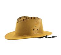 Javoryxh Chapeaux de cowboy avec mentonnière réglable pour bal de fin d'année, banquet, fête, chapeau de cowboy ethnique pour adulte et adolescent pour prendre des photos