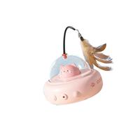 Javoryxh Chats À Plumes Jouet Capteurs Interactif Taquin Éclairer Exercice Amusant pour Les Félins D'intérieur Exercice Interactif Jouet pour Animaux De Compagnie Chats