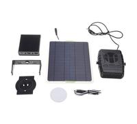 Javoryxh Chauffage solaire compact pour poulailler et serre, panneau solaire portable