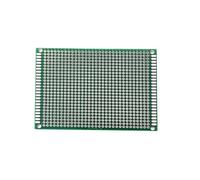 Javoryxh Circuit Imprimé De Prototypes 1 6 Mm D'épaisseur avec Pulvérisation Trous 2 54 Mm Espacement des Étain Cartes Expérimentales Circuits Imprimés Universels 1 Pièce