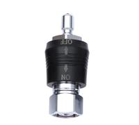 Javoryxh Connecteur De Vannes Poussoirs À Interfaces Rapides Adaptateur Régulateur Plongée sous-Marine Hautes Performances Filetage 9/16 Basse Pression Interfaces Rapides