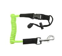 Javoryxh Cordes De Sécurité Ajustées pour Canoës Laisse Pagaie Longes Sécurité Enroulées avec Mousqueton pour Kayaks Sécurisation des Surfs Cyclisme Kayaks Paddle Leash