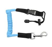 Javoryxh Cordes De Sécurité Ajustées pour Canoës Laisse Pagaie Longes Sécurité Enroulées avec Mousqueton pour Kayaks Sécurisation des Surfs Cyclisme Kayaks Paddle Leash