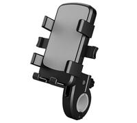 Javoryxh De Téléphone Vélo Téléphone Portable Universel pour Vélo 360 Vélos en Plastique Rotatifs pour Appareil 4.5 À 6.8 Pouces