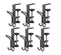 Javoryxh Double-Purpose Hanger Set Adjustable 0.5-8.5 Inch Rust-Resistant Holders 20lbs No Damage Holiday Decor Adjustable Mantels Hook