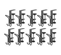 Javoryxh Double-Purpose Hanger Set Adjustable 0.5-8.5 Inch Rust-Resistant Holders 20lbs No Damage Holiday Decor Adjustable Mantels Hook