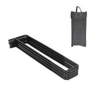 Javoryxh en Métal De Camping pour Conteneur d'eau Supports Glacières Pliables Valises Boîte Stockage Froid Supports Suspendus Glacières Pliables Valises