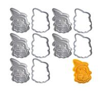 Javoryxh Ensemble De 5 Moules À Biscuits Petits d'halloween Petit Coupe- Outil Cuisson pour Les Amateurs Pâtisserie d'halloween