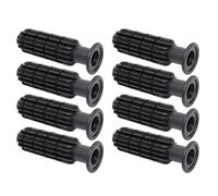 Javoryxh Ensemble De Remplacement Poignées Football Table 8 Pièces Extrémité Bâton pour Ordinateurs Bureau Partie Supérieure Tables Football Poignée Baby-Foot