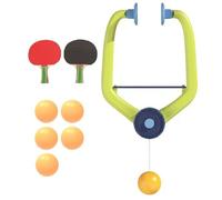 Javoryxh Entraîneur De Tennis De Table Suspendu Réglable avec Raquette Et Exercice Portable pour Et Ensemble D'auto-entraînement Portable