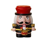 Javoryxh Figurine en Résine Casse-Noisette De Noël avec Fonction Stockage Pièces Monnaie pour Décoration Festive Figurine Casse-Noisette en Résine Banques d'argent